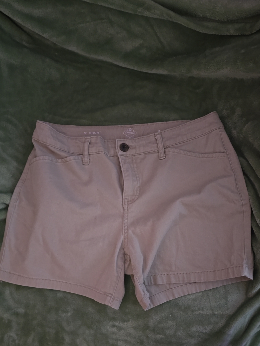 St. John's Bay Khaki/Taupe Women's Shorts
